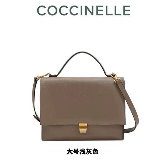 Coccinelle Frances Bag in Taupe​​ - Picture 3 of 5